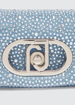 Liu Jo Bolso mini LaPuffy de denim-Mujer Bolsos Bandoleras|Lapuffy