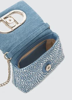 Liu Jo Bolso mini LaPuffy de denim-Mujer Bolsos Bandoleras|Lapuffy