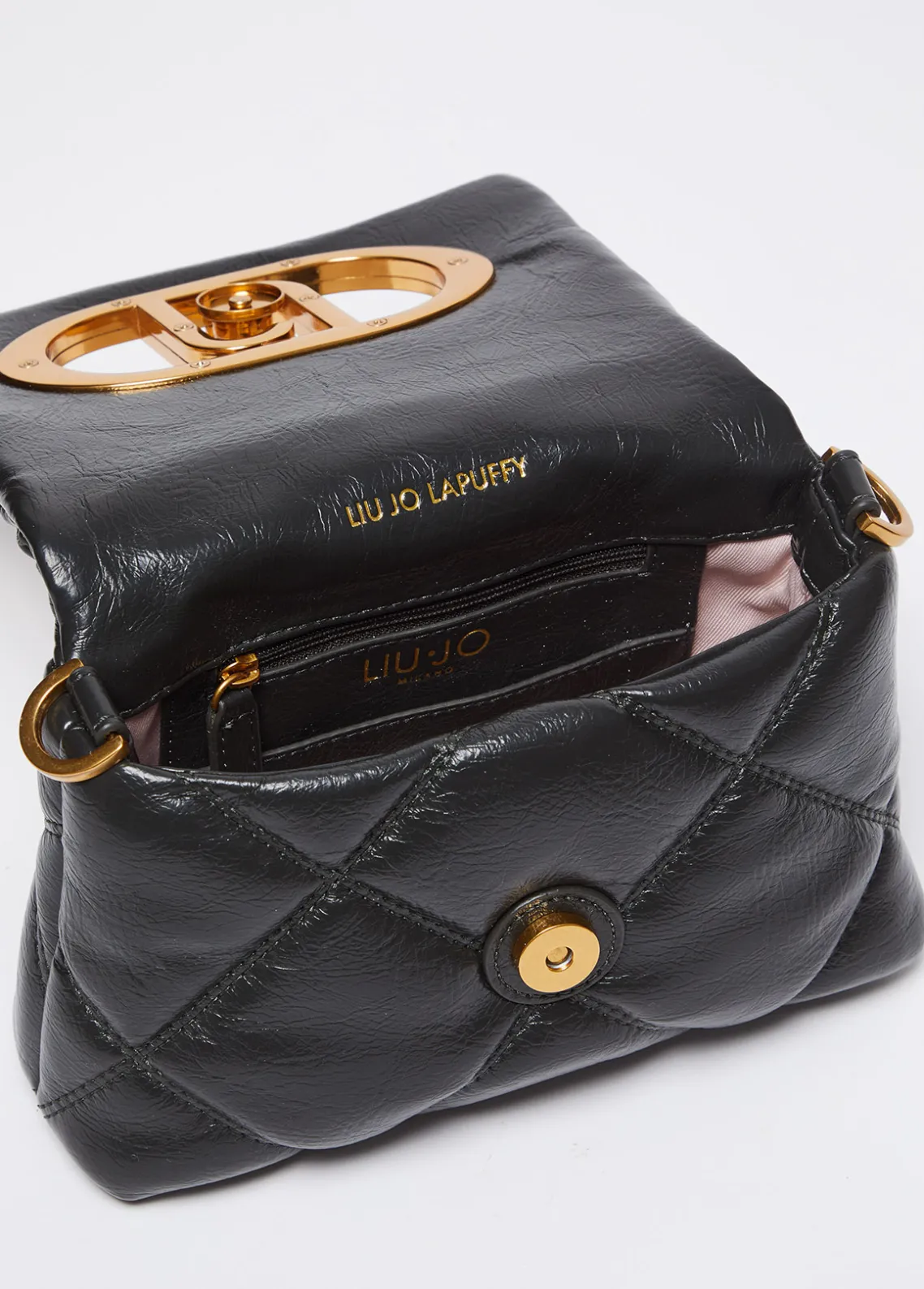 Liu Jo Bolso pequeño guateado LaPuffy-Mujer Bolsos Bandoleras|Lapuffy