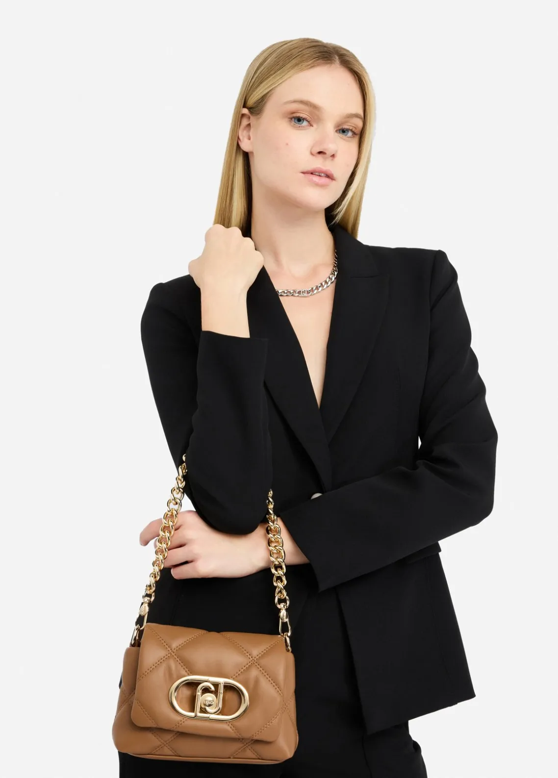 Liu Jo Bolso pequeño guateado LaPuffy-Mujer Bolsos Bandoleras