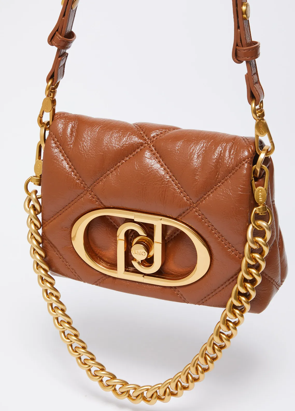 Liu Jo Bolso pequeño guateado LaPuffy-Mujer Bolsos Bandoleras|Lapuffy