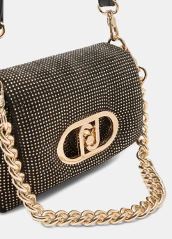 Liu Jo Bolso pequeño LaPuffy con strass-Mujer Bolsos Bandoleras|Lapuffy