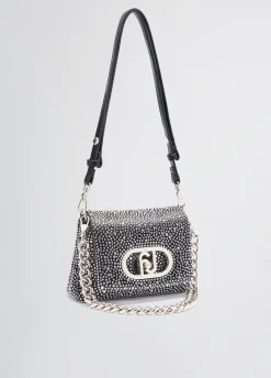 Liu Jo Bolso pequeño LaPuffy con strass-Mujer Bolsos Bandoleras