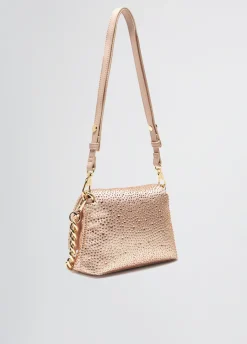 Liu Jo Bolso pequeño LaPuffy con strass-Mujer Bolsos Bandoleras|Lapuffy