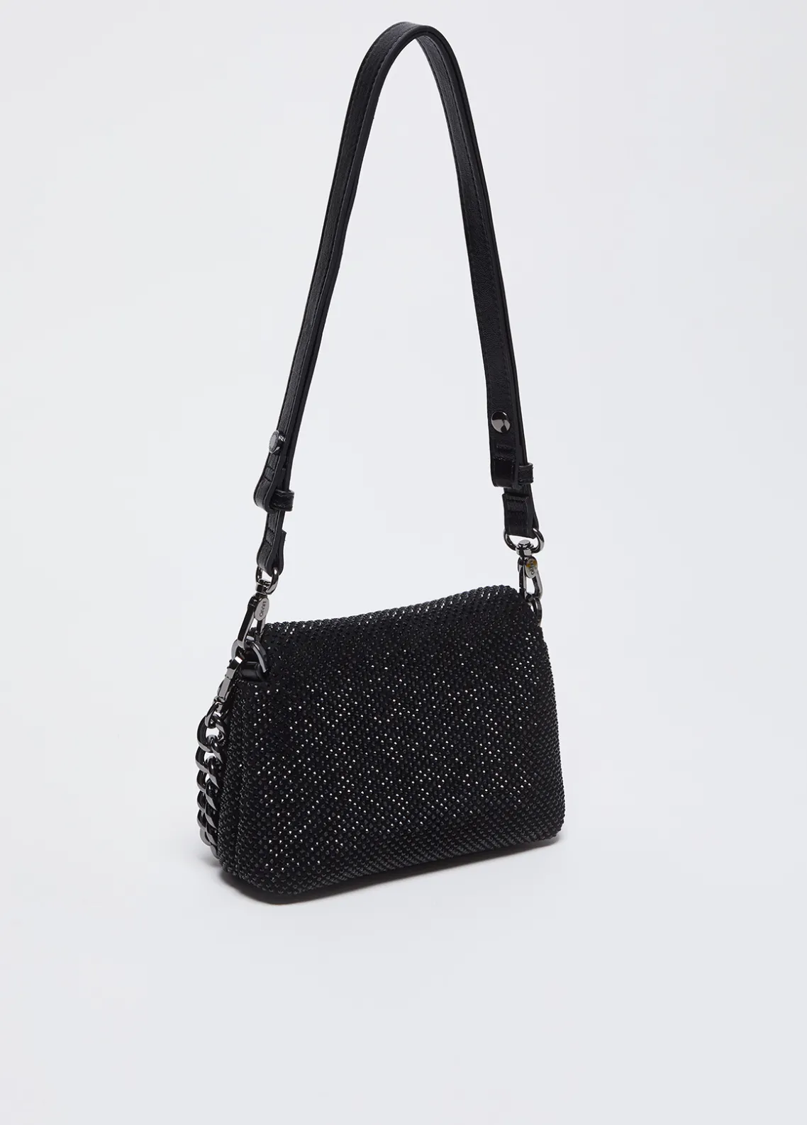 Liu Jo Bolso pequeño LaPuffy con strass-Mujer Bolsos Bandoleras|Lapuffy