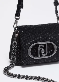 Liu Jo Bolso pequeño LaPuffy con strass-Mujer Bolsos Bandoleras|Lapuffy