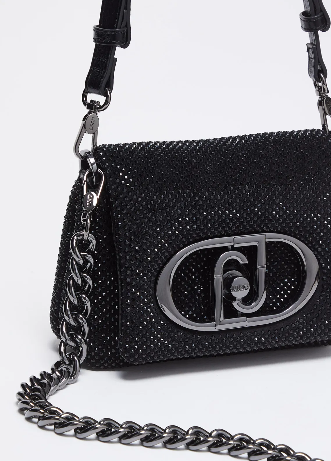 Liu Jo Bolso pequeño LaPuffy con strass-Mujer Bolsos Bandoleras|Lapuffy