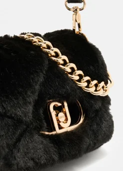 Liu Jo Bolso pequeño LaPuffy de pelo sintético-Mujer Bolsos Bandoleras