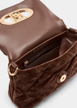 Liu Jo Bolso pequeño LaPuffy de terciopelo-Mujer Bolsos Bandoleras