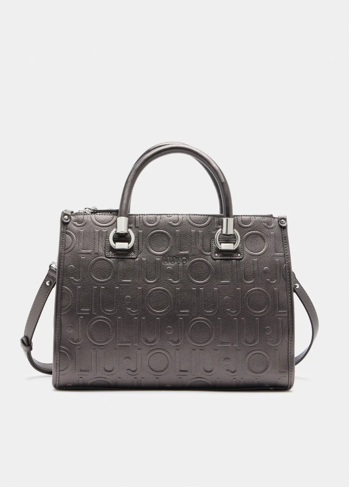 Liu Jo Bolso satchel mediano con logotipo-Mujer Bolsos De Mano