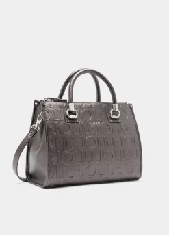 Liu Jo Bolso satchel mediano con logotipo-Mujer Bolsos De Mano