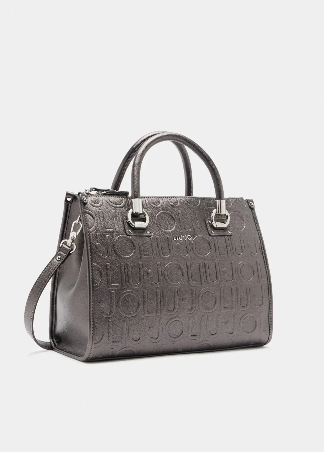 Liu Jo Bolso satchel mediano con logotipo-Mujer Bolsos De Mano