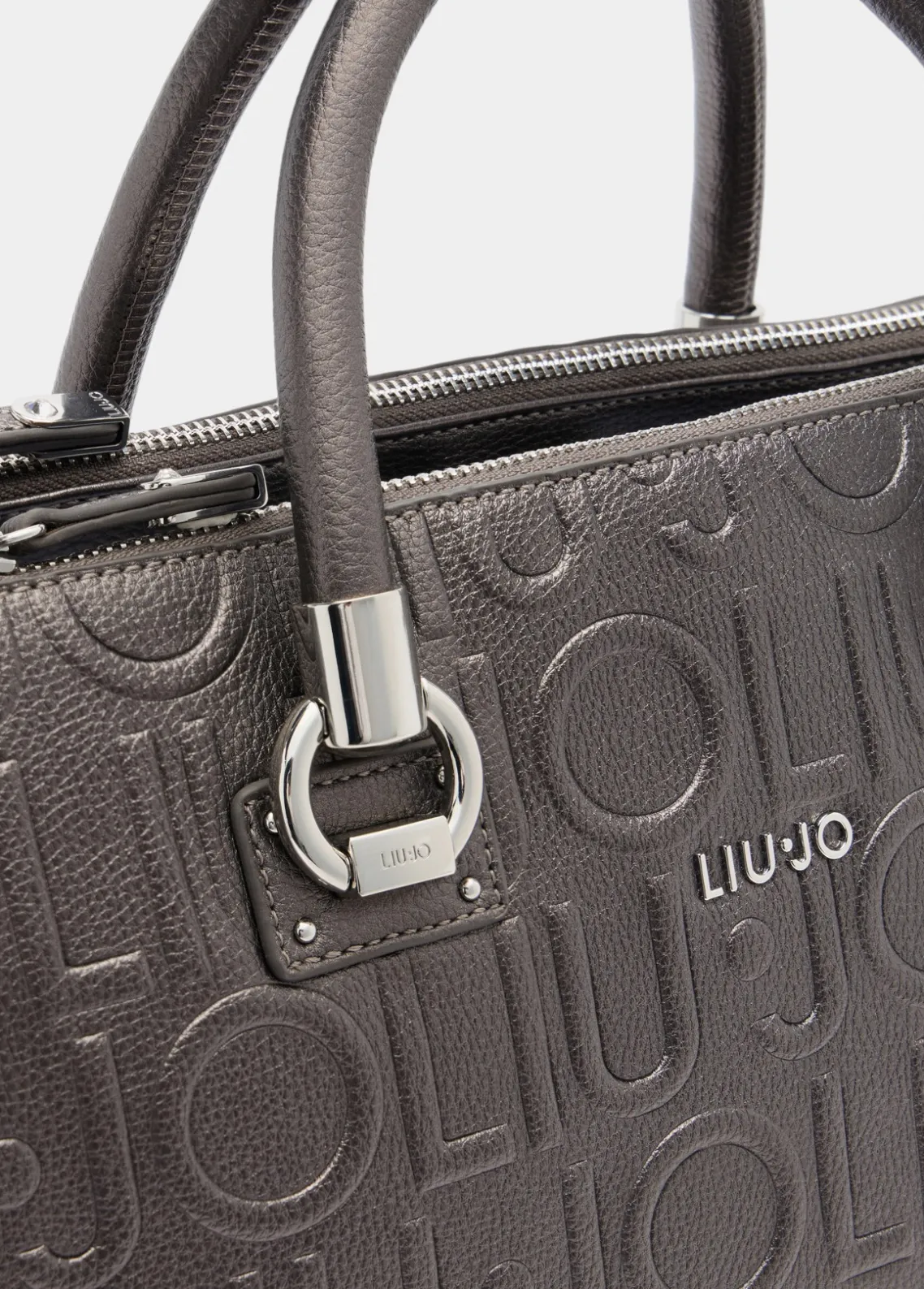 Liu Jo Bolso satchel mediano con logotipo-Mujer Bolsos De Mano