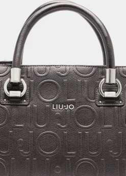 Liu Jo Bolso satchel mediano con logotipo-Mujer Bolsos De Mano