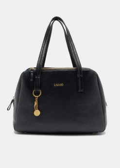 Liu Jo Bolso satchel mediano con charm-Mujer Bolsos De Hombro