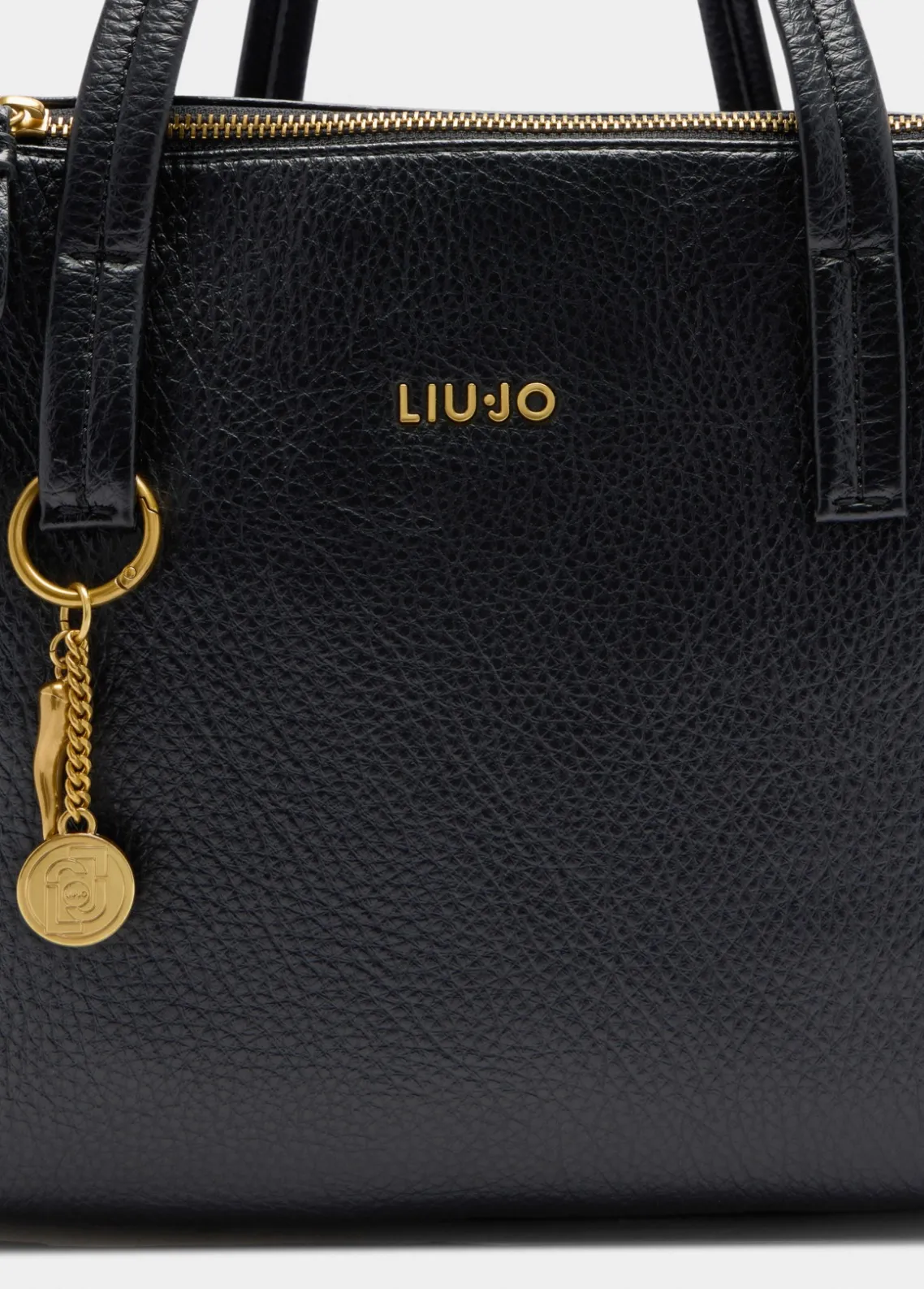 Liu Jo Bolso satchel mediano con charm-Mujer Bolsos De Hombro