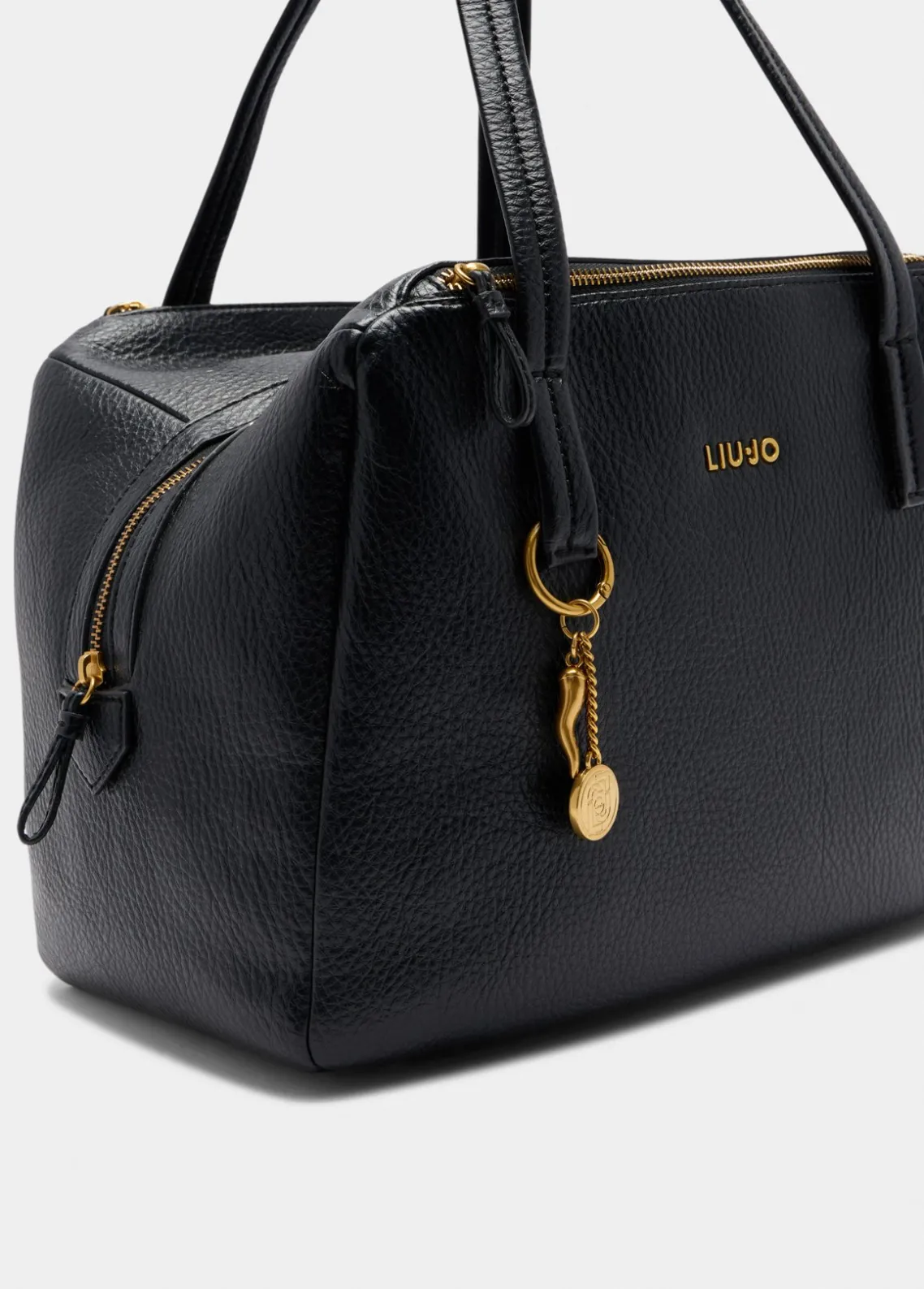 Liu Jo Bolso satchel mediano con charm-Mujer Bolsos De Hombro