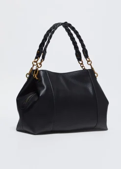 Liu Jo Bolso satchel mediano con logotipo-Mujer Bolsos De Hombro