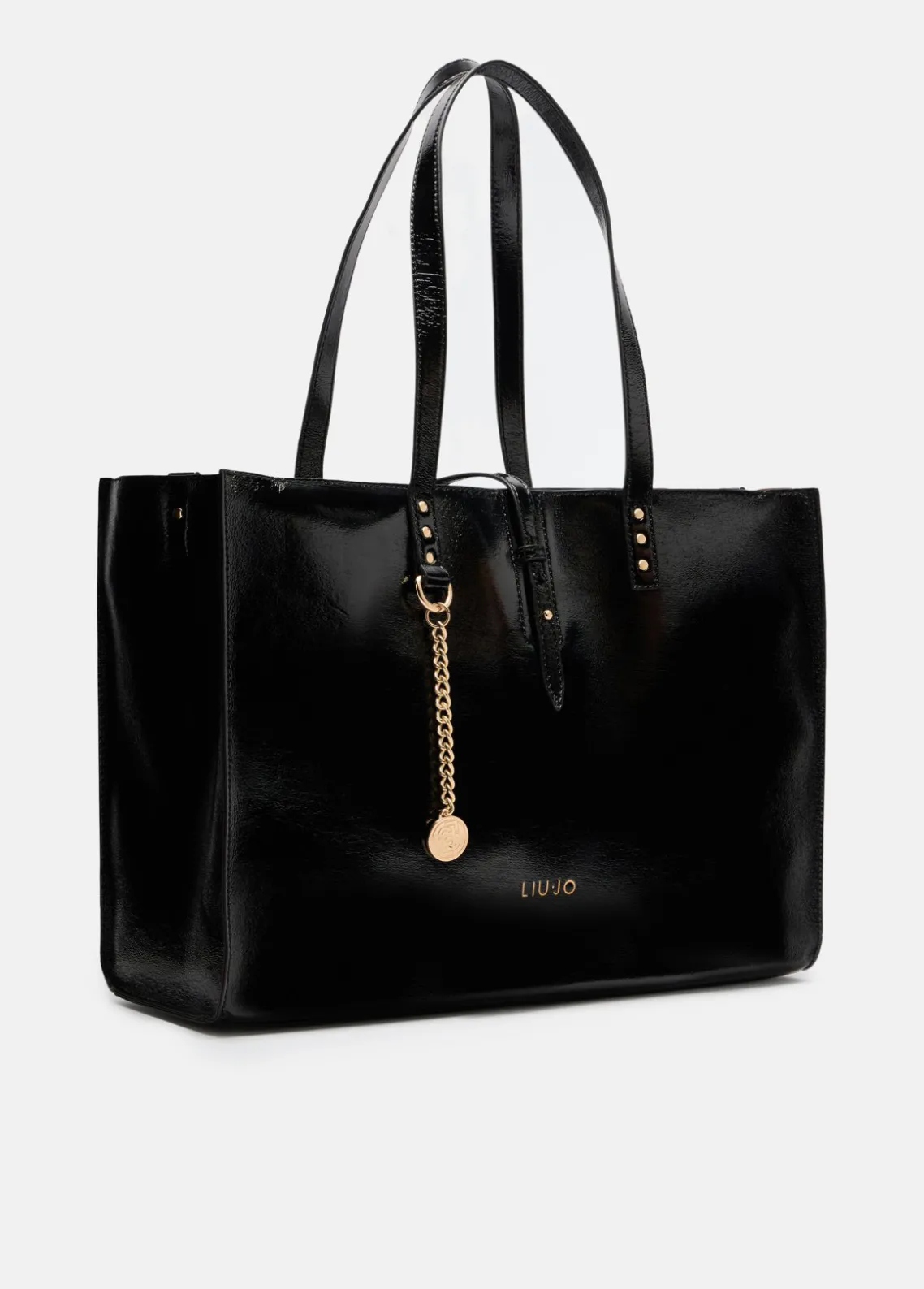 Liu Jo Bolso tote grande brillante-Mujer Tote Bags