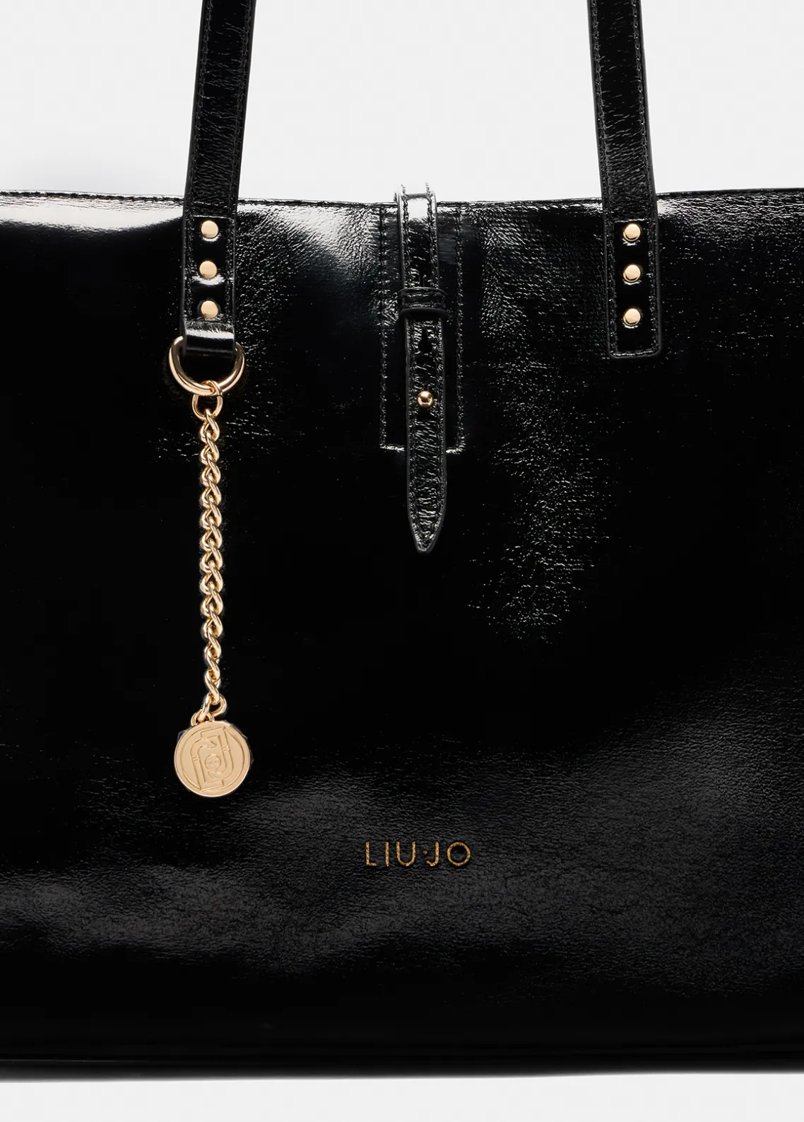 Liu Jo Bolso tote grande brillante-Mujer Tote Bags