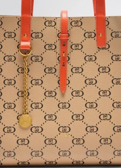 Liu Jo Bolso tote grande con monograma-Mujer Tote Bags