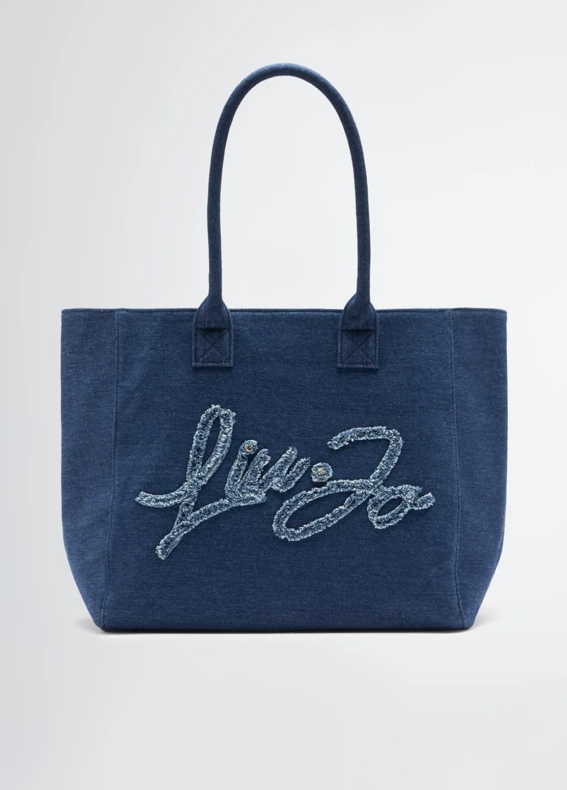 Liu Jo Bolso tote grande de denim-Mujer Tote Bags|Moda Baño