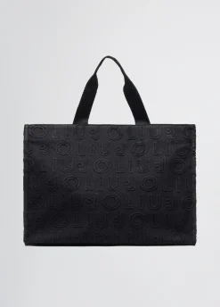 Liu Jo Bolso tote grande de jacquard-Mujer Tote Bags