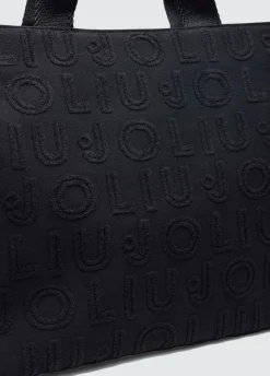 Liu Jo Bolso tote grande de jacquard-Mujer Tote Bags