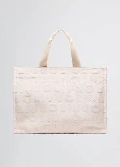 Liu Jo Bolso tote grande de jacquard-Mujer Tote Bags
