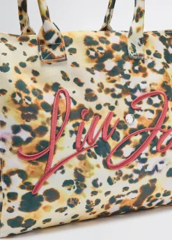 Liu Jo Bolso tote grande de tela estampada-Mujer Tote Bags|Moda Baño