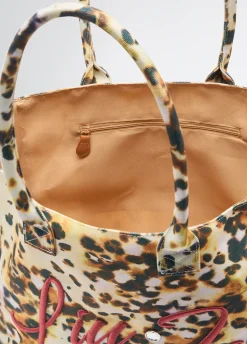 Liu Jo Bolso tote grande de tela estampada-Mujer Tote Bags|Moda Baño