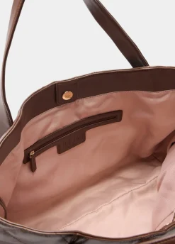 Liu Jo Bolso tote grande guateado-Mujer Tote Bags