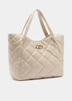 Liu Jo Bolso tote grande guateado-Mujer Tote Bags