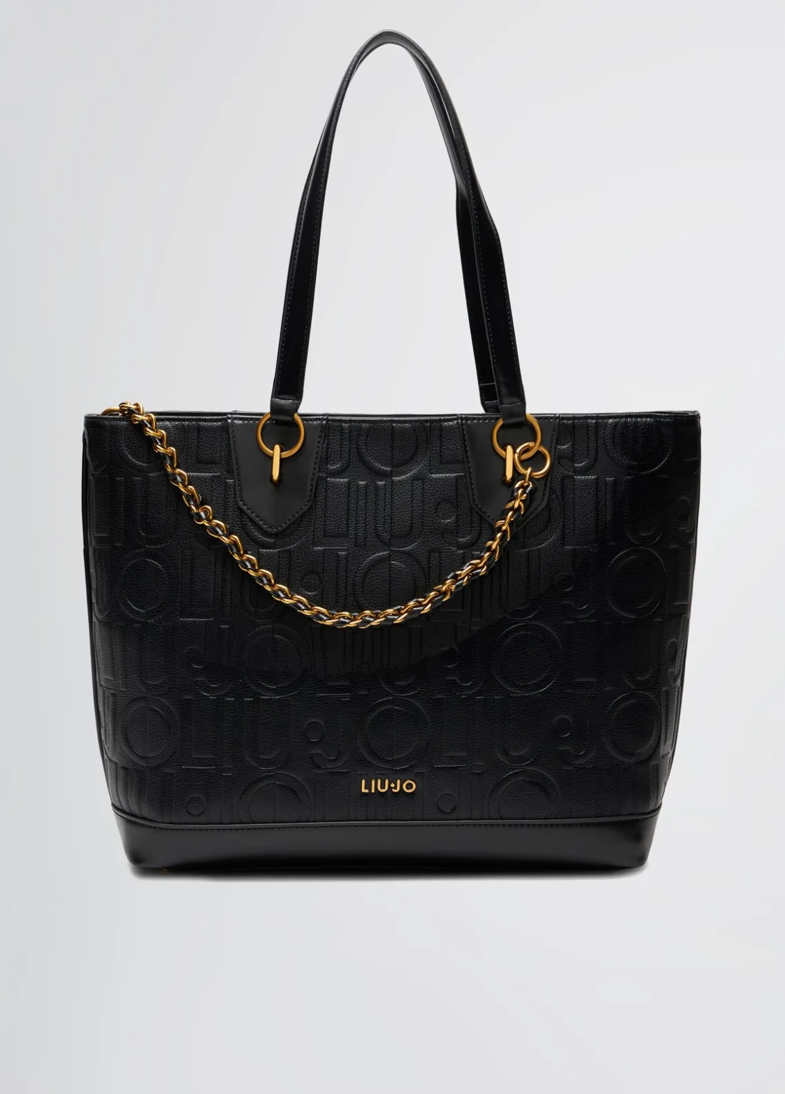 Liu Jo Bolso tote mediano con cadena decorativa-Mujer Tote Bags
