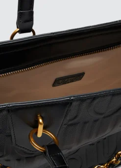 Liu Jo Bolso tote mediano con cadena decorativa-Mujer Tote Bags
