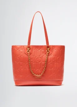 Liu Jo Bolso tote mediano con cadena decorativa-Mujer Tote Bags