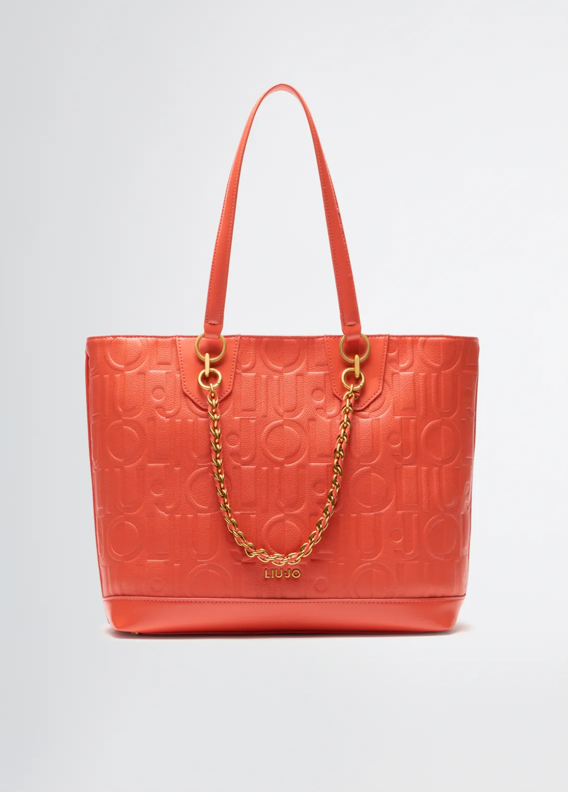 Liu Jo Bolso tote mediano con cadena decorativa-Mujer Tote Bags