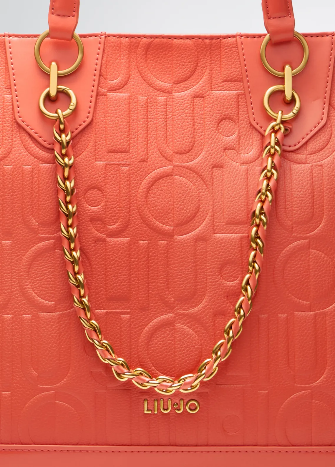 Liu Jo Bolso tote mediano con cadena decorativa-Mujer Tote Bags