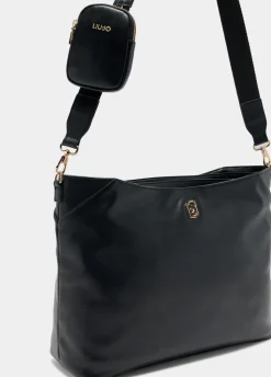 Liu Jo Bolso tote mediano con charm-Mujer Tote Bags
