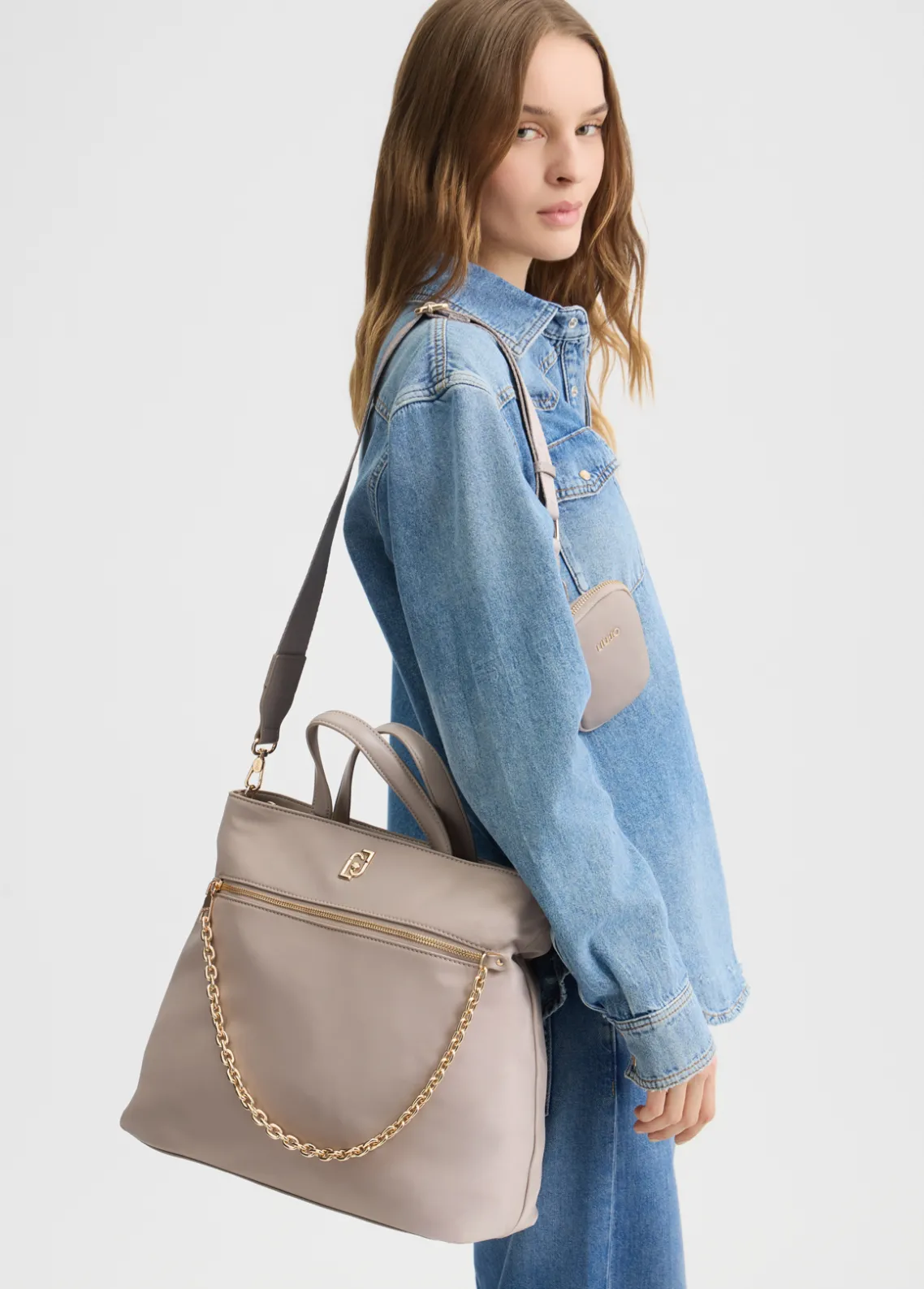 Liu Jo Bolso tote mediano de nailon-Mujer Bolsos De Mano