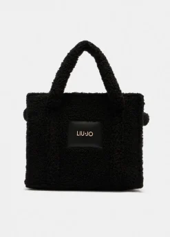 Liu Jo Bolso tote mediano de peluche-Mujer Tote Bags
