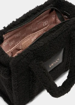 Liu Jo Bolso tote mediano de peluche-Mujer Tote Bags