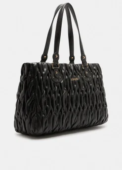 Liu Jo Bolso tote mediano guateado-Mujer Tote Bags