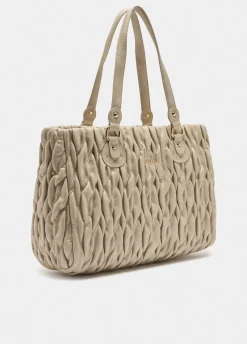 Liu Jo Bolso tote mediano guateado-Mujer Tote Bags