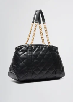 Liu Jo Bolso tote mediano guateado con charm-Mujer Tote Bags