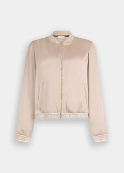 Liu Jo Bomber de raso-Mujer Ropa Deportiva|Chaquetas