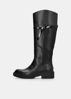 Liu Jo Botas altas de piel-Mujer Botas Y Botines