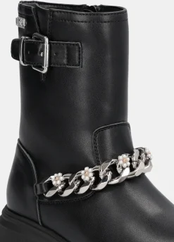 Liu Jo Botas biker con cadena decorativa- Zapatos|Zapatos