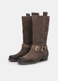 Liu Jo Botas camperas de ante-Mujer Botas Y Botines