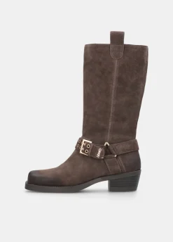 Liu Jo Botas camperas de ante-Mujer Botas Y Botines